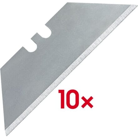 Trapezium reservemesjes voor safety-cutter PREMIUM, 10 st.