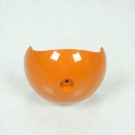 Cache G orange chape amortisseur pour scooter Peugeot 50 Ludix one 761491C3 Neuf