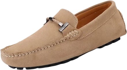 Nivard Loafers Heren - Met Hak - Herenschoenen - Instappers - Geel - Maat 44