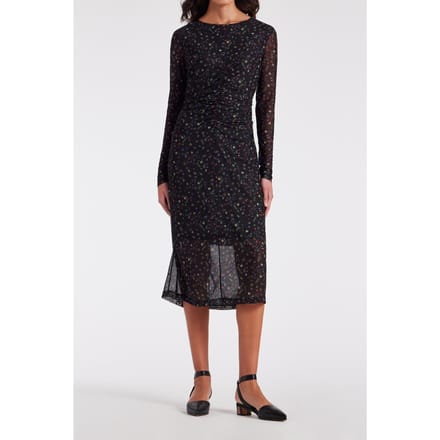 Paul Smith Dress Black Größe: S | Midikleider Outlet | Damen | Schwarz