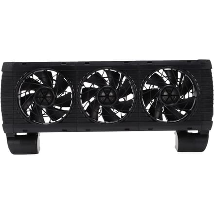 Aquarium Koeler Ventilator 5 Snelheden Instelbaar met Timer 3 Koppen Stille Koeling Vis Tank Ventilator Voor Aquarium black