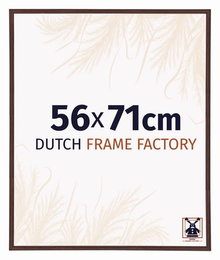 Fotolijst 56x71 cm - Kunststof - Bruin - Angers