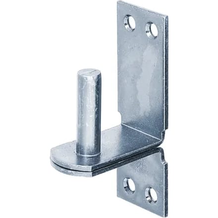 Alberts Duimplaat Di-haak Galvanisch Blauw Ø16/113x40mm