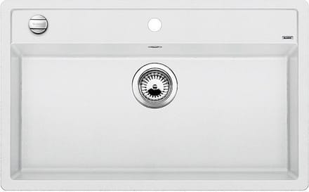 Spoelbak Blanco Dalago 8 opbouw wit 516633.Draaiknopbediening.