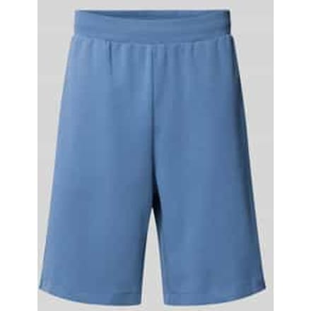 Sweatshorts met Label-details en Steekzakken
