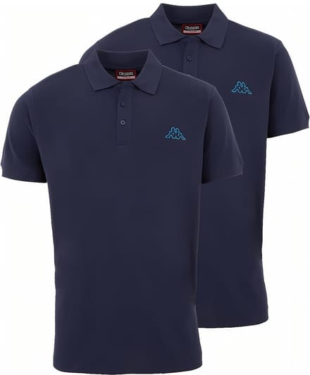 Kappa herenpoloshirt Venist Men, set van 2 stuks 707468