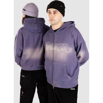 Jacker Rough Garment Dyed Premium Zip Hoodie