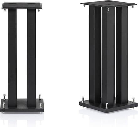 Norstone Square luidsprekerstands Zwart