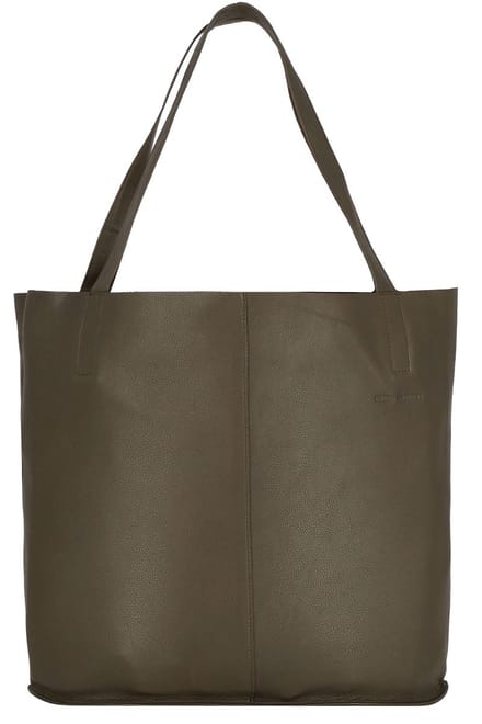 Greenburry Nappa Shopper Tas Leer 43 cm - 16 L - olive