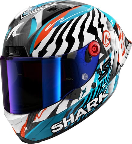 Shark Aeron GP FIM 2 Speed Fancy Carbon Helm -