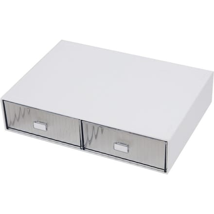 Bureau Lade Organizer Waterdicht Stofdicht Plastic DIY Combinatie Meerlaags Stapelbare Lade wit
