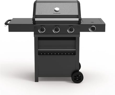 CREATE - Gasbarbecue met zijbrander en bijzettafel - BBQ GAS BURNER PRO