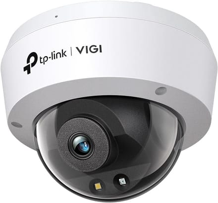 Beveiligingscamera - Dome Camera - 360 Graden Toezicht - 4MP Resolutie - IR 30m - Wit