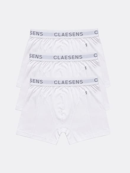 Claesen's® - Boxershort Wit 3-PackCL 20823-White-M