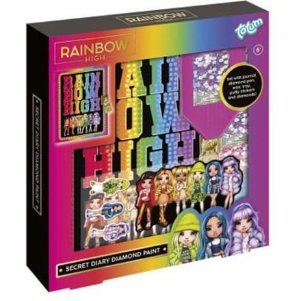 Totum Rainbow High Geheim dagboek Diamond Paint Dagboeken