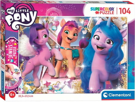 Clementoni Puzzel Jewels My Little Pony - 104st.