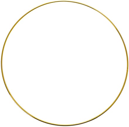 Clayre & Eef Decoratie Ø 30 cm Goudkleurig Metaal