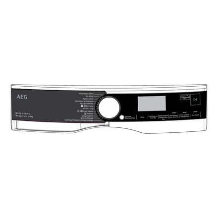 AEG controlepaneel, wit, AEG, NL,FR 140239855046