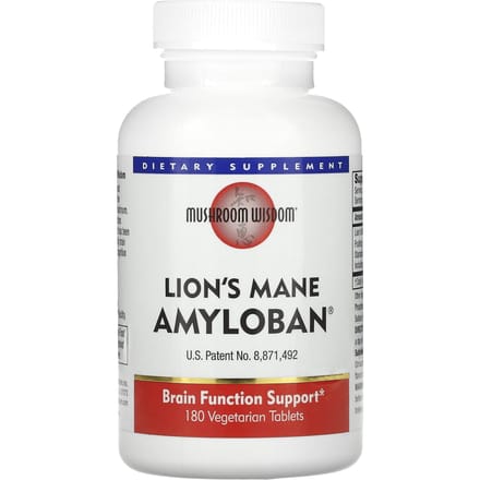 Leeuwenmanen Amyloban, Plantaardige Tabletten 180 Tabletten (325 mg per tablet)