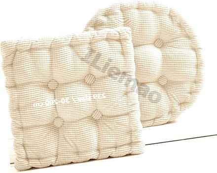 Zitkussen - Bankkussen Tuinkussen - Comfortabel Zitten - Extra Dik - 55x115 cm - Beige