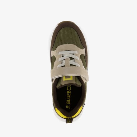 Blue Box jongens sneakers bruin groen - Maat 32