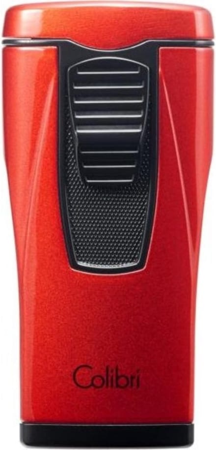 Aansteker Colibri Monaco metallic rood