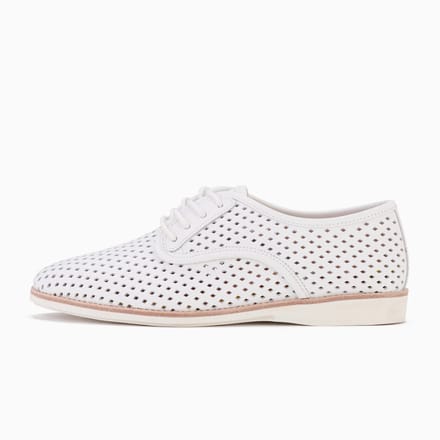 Rollie | Dames | Veterschoen | Derby Punch White | maat 40
