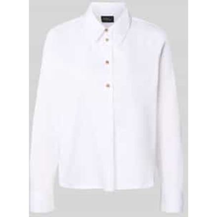 Regular fit Blouse met lange mouwen van Katoenmix