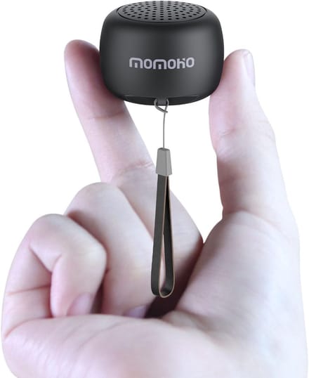 Draagbare Luidspreker - Mini Bluetooth Speaker - Muziek Onderweg - Ingebouwde Microfoon - Compact Formaat - Zwart