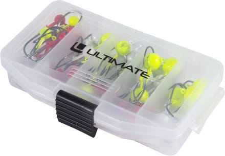 Ultimate Multicolor Lead Jighead Box (3.5-14g) (45pcs) - Loodkop