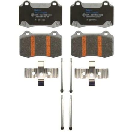 Remblokset, schijfrem DELPHI LP5009EV