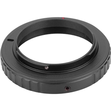 Adapter voor M48*0.75 Mount Telescoop Oculairlens voor Nikon DSLR-camera black