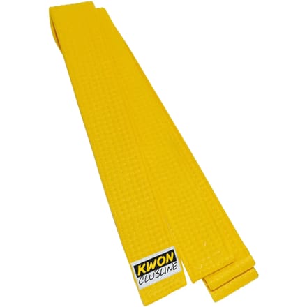 Budō gele zachte riem Kwon