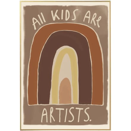 Studio loco poster rainbow 50 x 70 cm