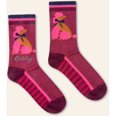 Oilily Macherie Sokken- maat29-31 Beet Rood