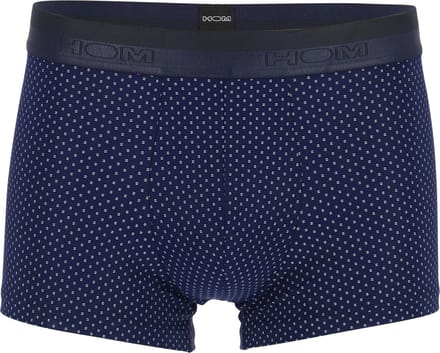 HOM - Max Boxer Briefs (1-pack) - Heren Boxer microfiber - Navy dessin - Maat S