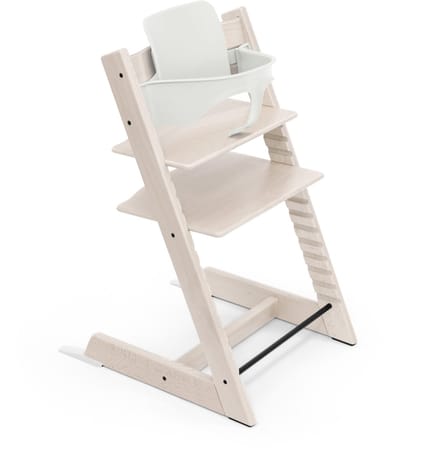 Stokke Bundel Tripp Trapp-kinderstoel White Wash | Babyset White