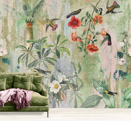 INGK - Amazonia Green - Behang