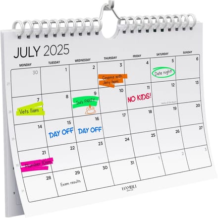 Wandkalender 2024-2025 - 18 Maanden Planner voor Thuis en Kantoor