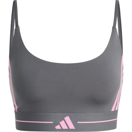 Damesbeha met lichte ondersteuning adidas Hyperglam 3-Stripes