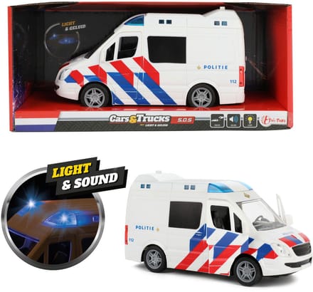 Toi-Toys - Police bus with light and sound