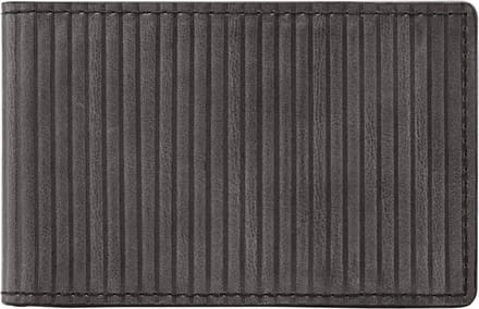 FOSSIL Leren Kaarthoes Andrew FPW Bifold Lead Gray Grijs