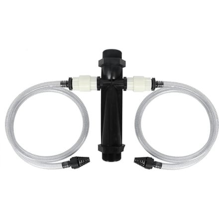 Systèmes de distribution automatique d'engrais et d'irrigation à filetage mâle de 3 pouces, ensemble de tubes d'arrosage pour jardin white