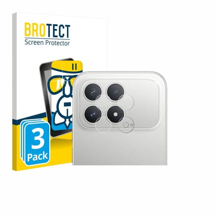 Screenprotector 3 Stuks voor Xiaomi Poco F8 Pro (ALLEEN Camera Lens) Beschermglas transparant