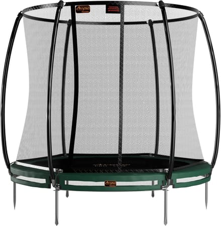 Avyna InGround Trampoline Ø305 cm – Inclusief Veiligheidsnet – Groen – Premium kwaliteit – Middenmaat
