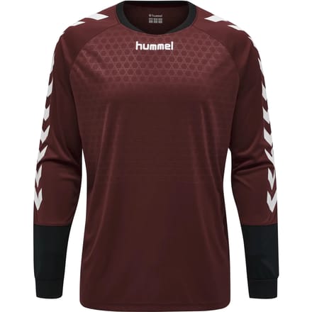 Hummel Essential Keepershirt Lange Mouw Heren - Bordeaux | Maat: M