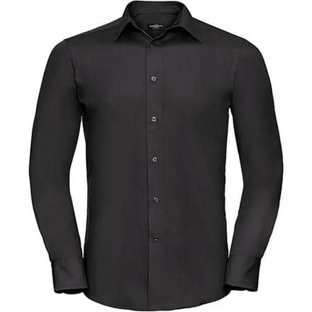 Chemise met lange mouwen op maat in popeline Russell Athletic