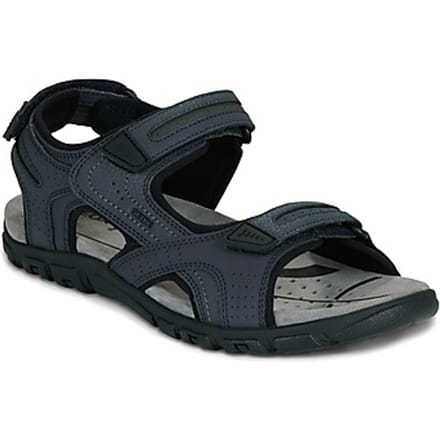 GEOX STRADA HEREN Sandalen - MARINEBLAUW/DONKERGRIJS - Maat 43