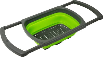 JU&MP Vergiet - Keukengerei - Zeef - Keuken Accessoires - Inklapbaar - Groen