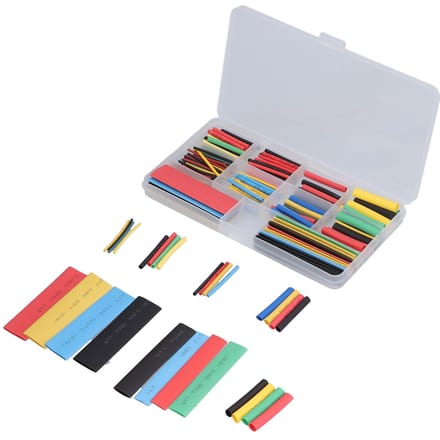 164 Stuks Krimpkous Kit Polyolefine Elektrische Draad Isolatie Wrap Kous Assortimentskit